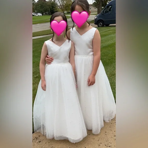 Flower girl dresses. I have 2 same exact dress different sizes.